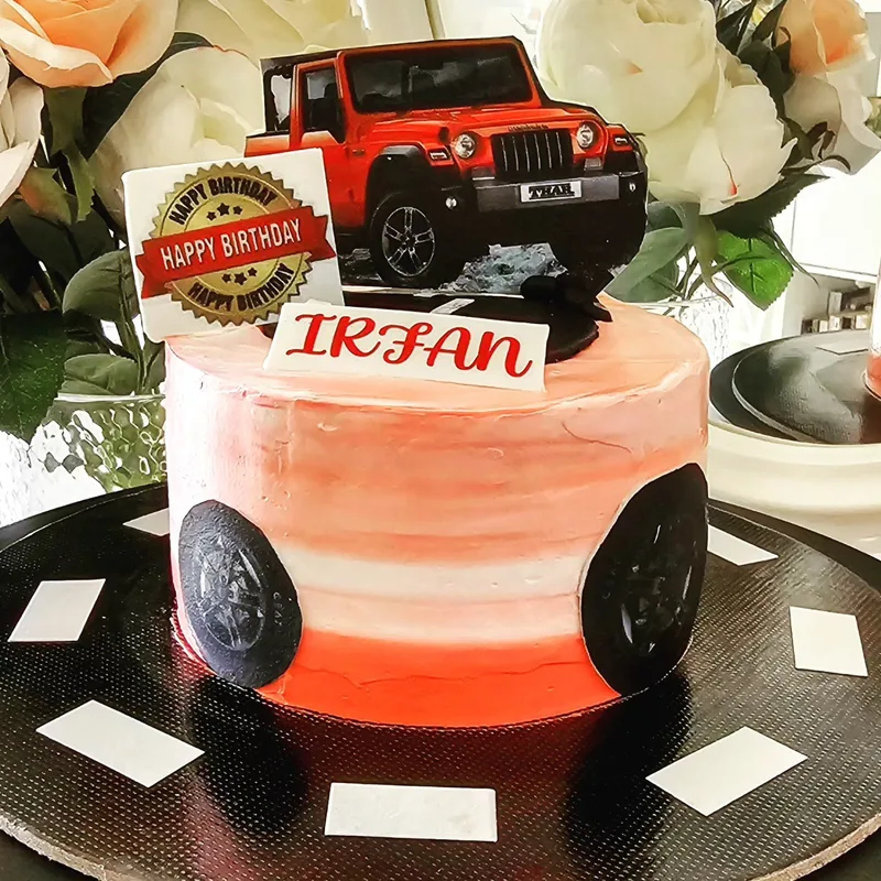 Mahindra Thar Theme Cake