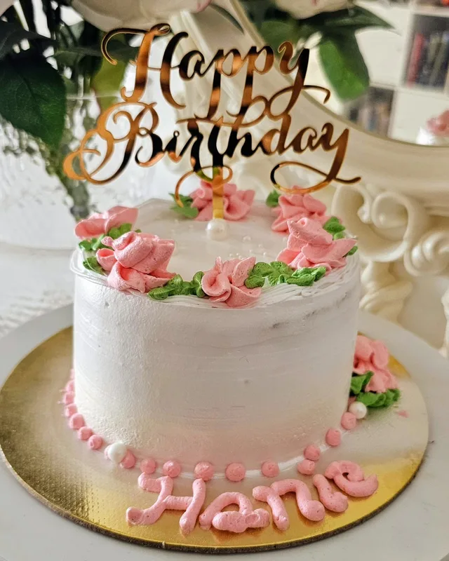Floral Petite Birthday Cake