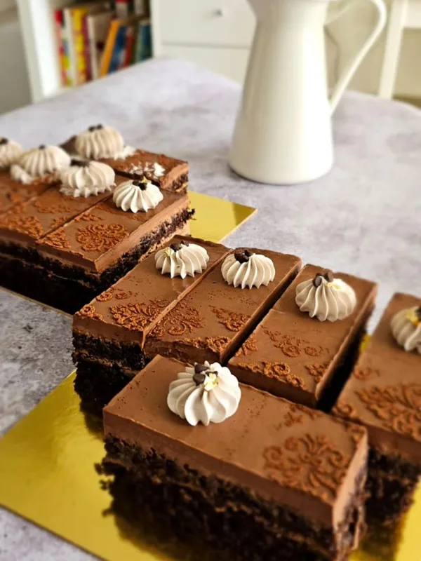 Festive Chocolate Mousse Bars
