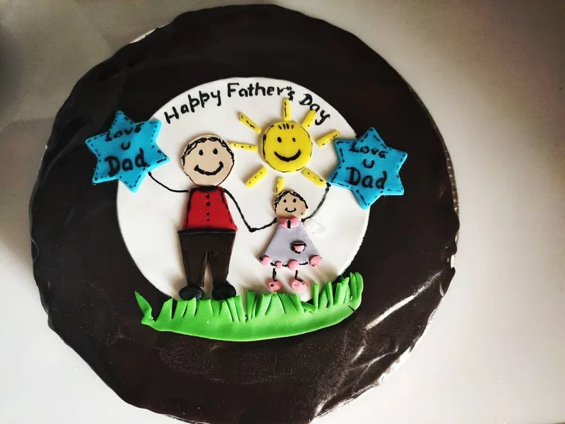 Father's Day Special Chocolate Cake