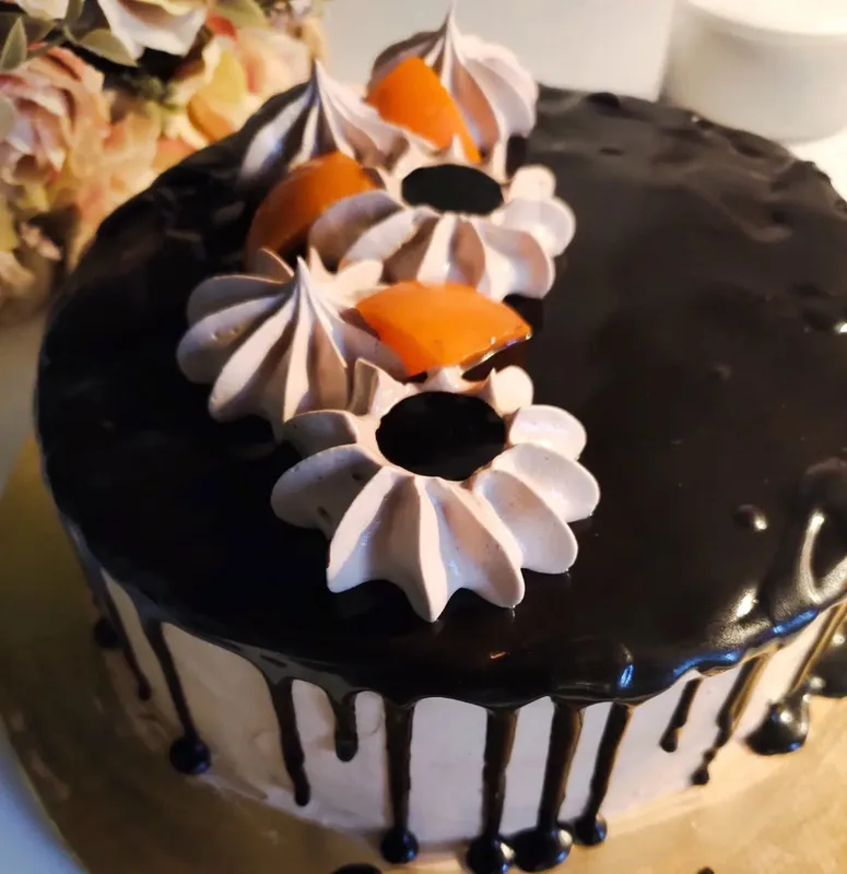 Chocolate Drip Celebration Cake