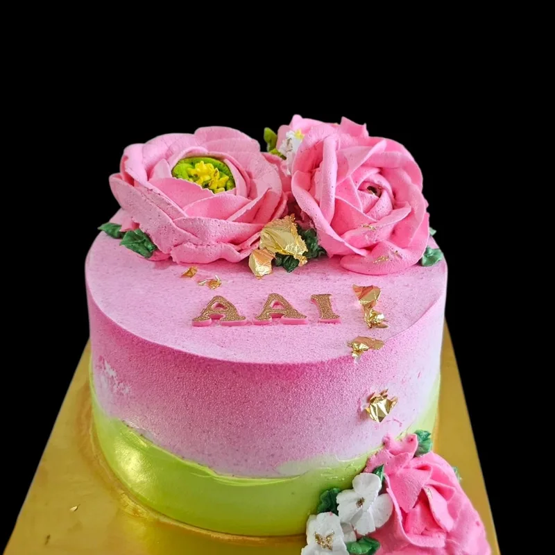 Aai Floral Buttercream Cake