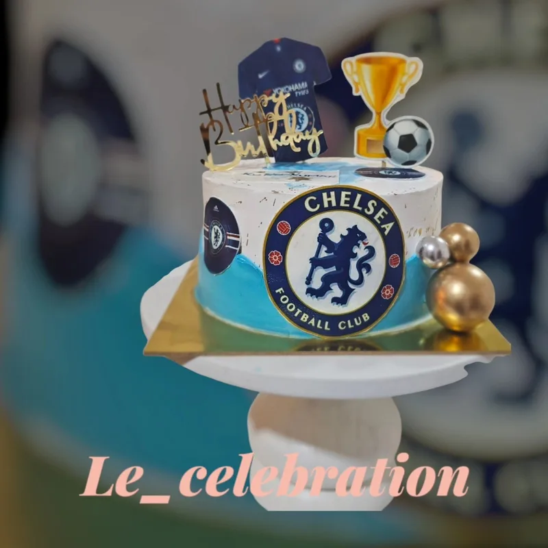 Chelsea FC Birthday Cake