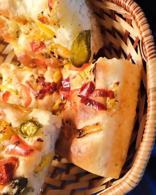 Artisan Herb and Pepper Focaccia