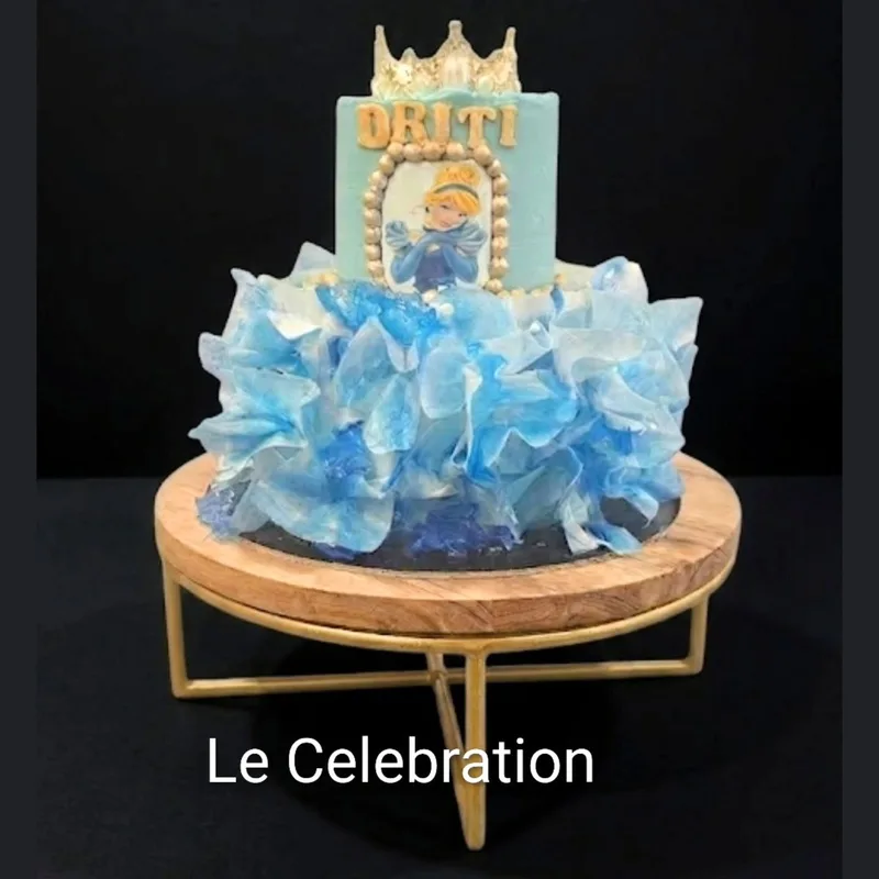 Cinderella Princess Ruffle Cake