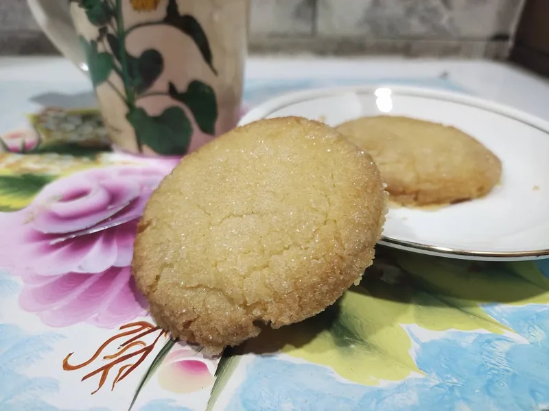 Eggless Lime Butter Cookies