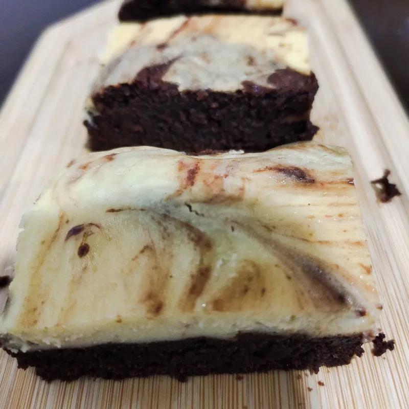 Marbled Cheesecake Brownies