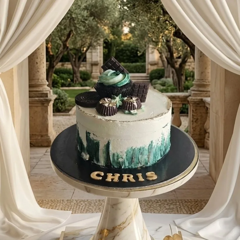 Emerald Chocolate Celebration Cake