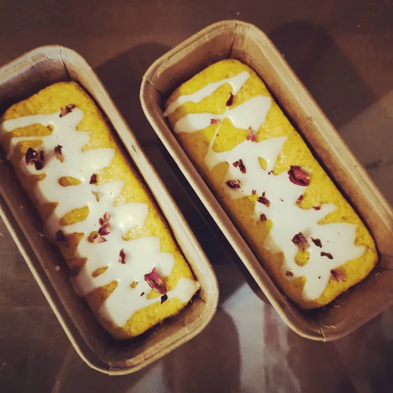 Eggless Lemon Tea Cake