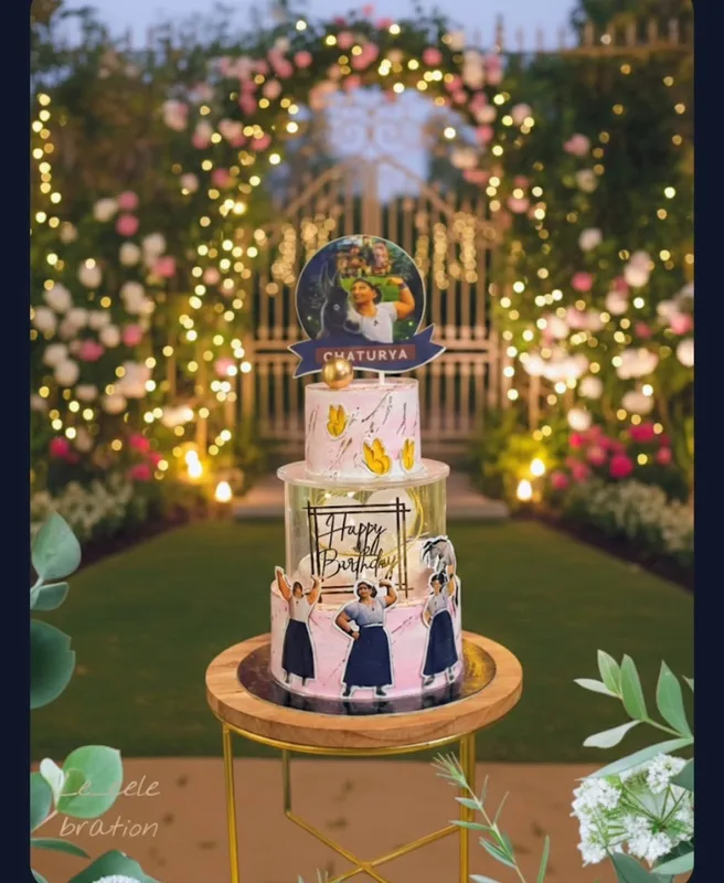 Luisa Encanto Themed Tiered Cake