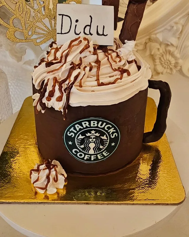 Starbucks Coffee Mug Cake