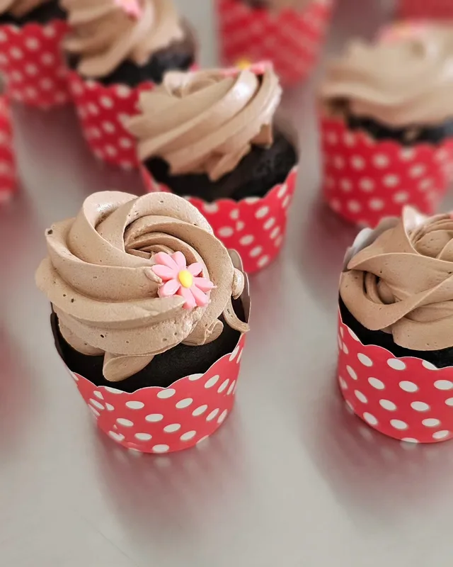 Chocolate Swirl Party Cupcakes