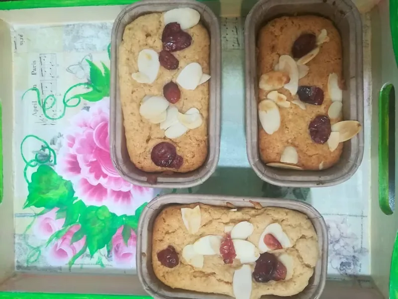 Raspberry and Almond Tea Cake