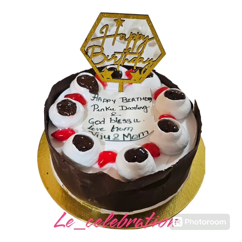 Classic Black Forest Birthday Cake