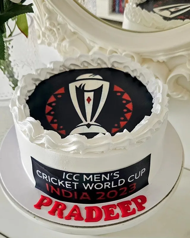Cricket World Cup Theme Cake