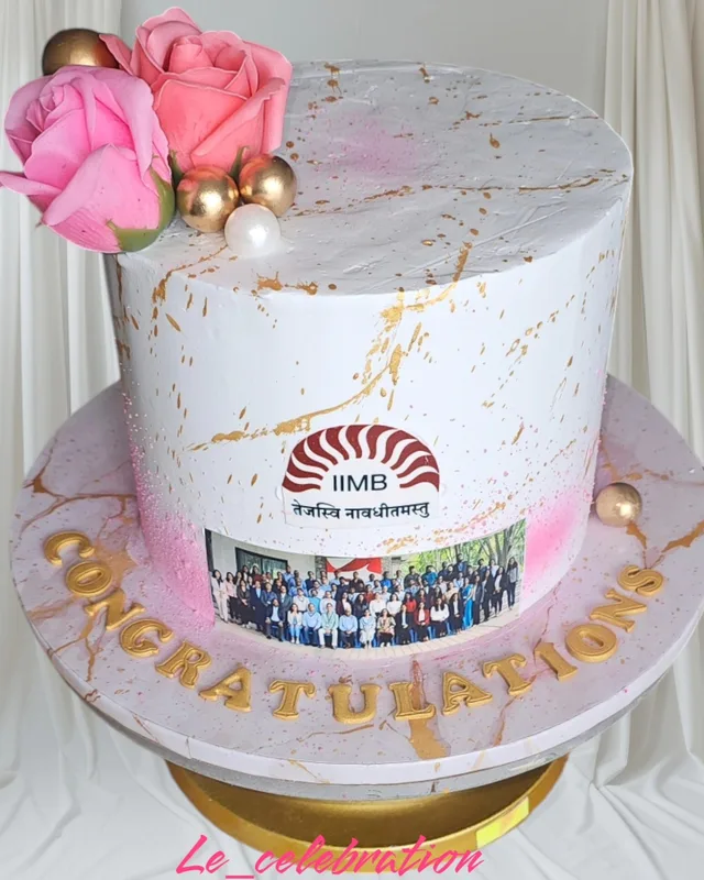 IIMB Graduation Celebration Cake