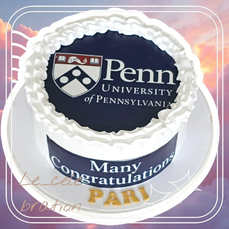 Penn University Milestone Celebration Cake