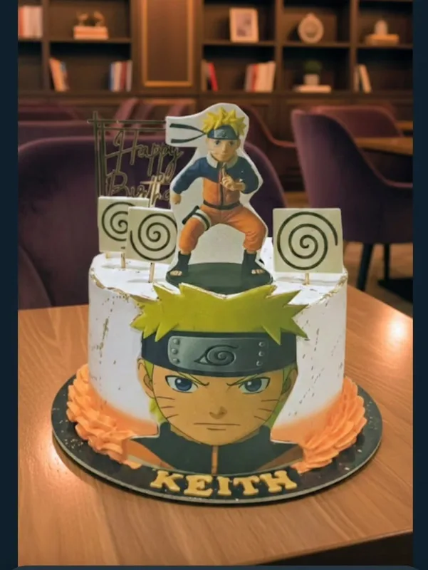 Naruto Anime Theme Cake