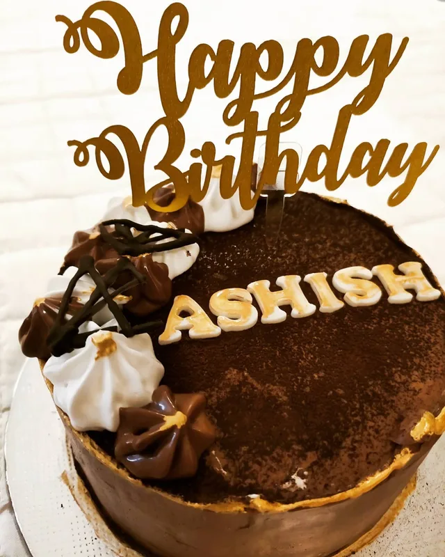 Chocolate Truffle Birthday Cake
