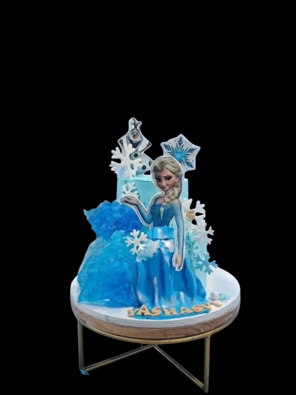 Frozen Elsa Theme Cake