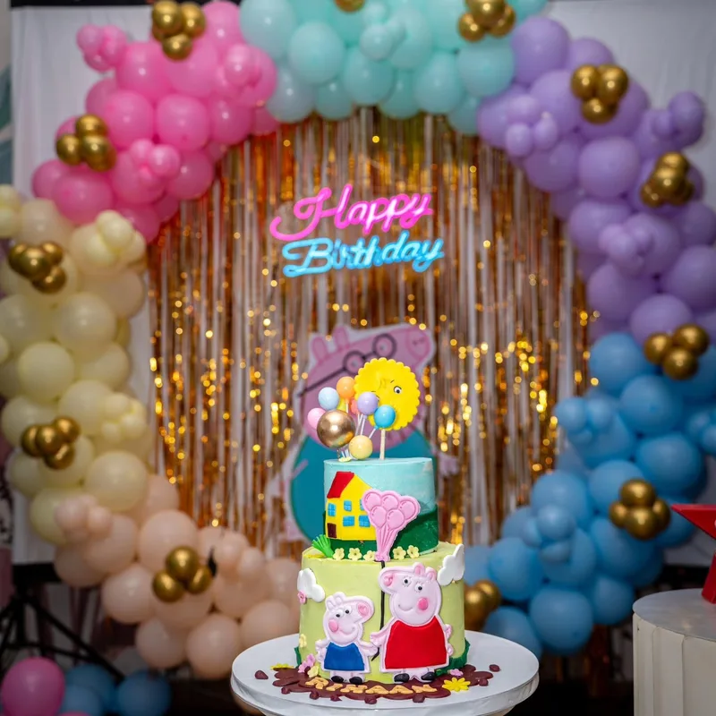 Peppa Pig Themed Celebration Cake