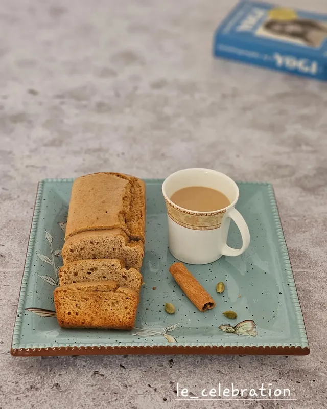 Eggless Spiced Tea Cake