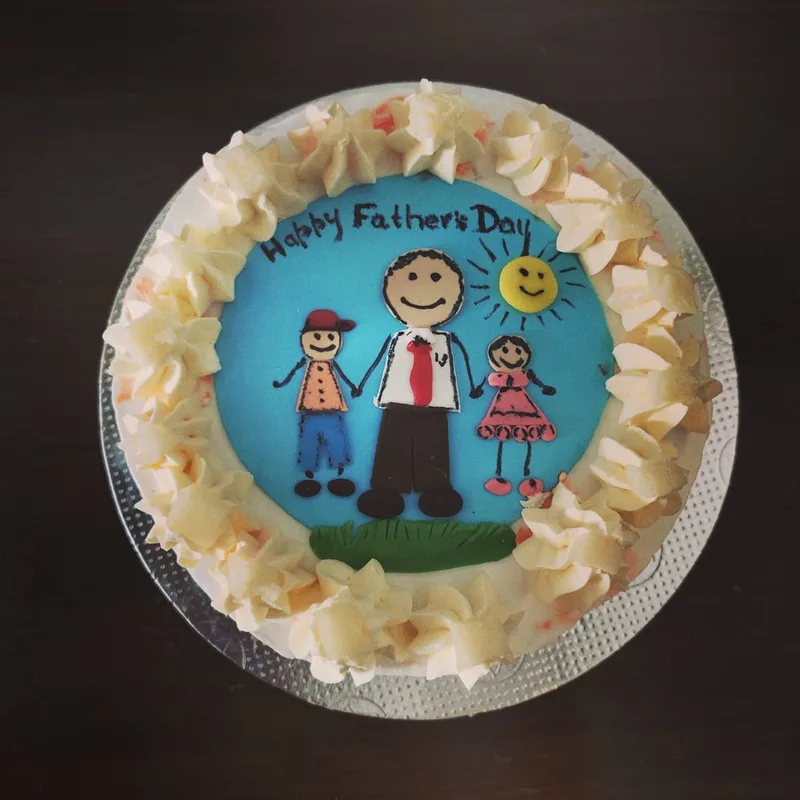 Father's Day Family Celebration Cake