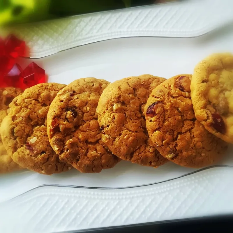 Cranberry White Chocolate Cookies
