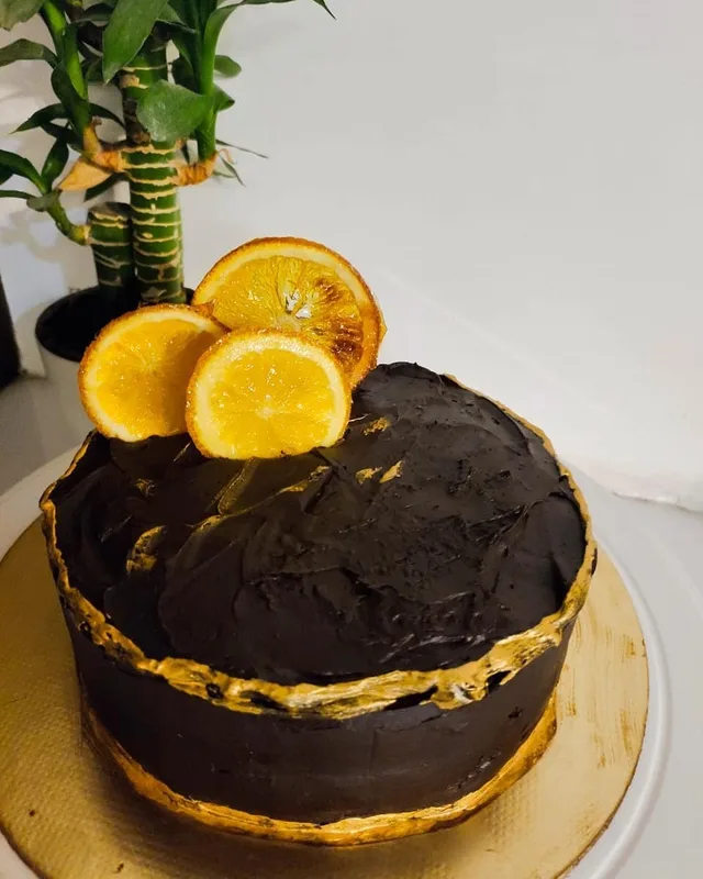 Eggless Chocolate Orange Cake