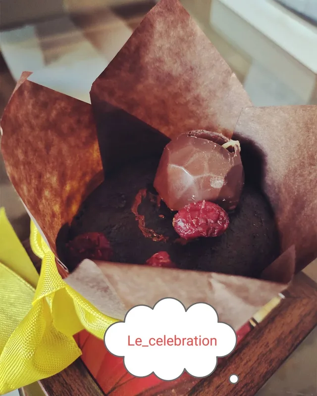 Decadent Chocolate Truffle Muffin