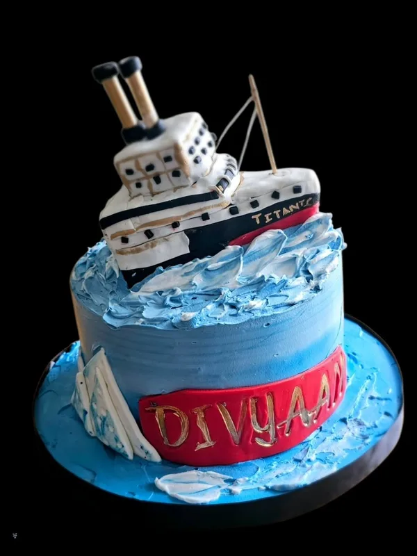 Titanic Theme Designer Cake