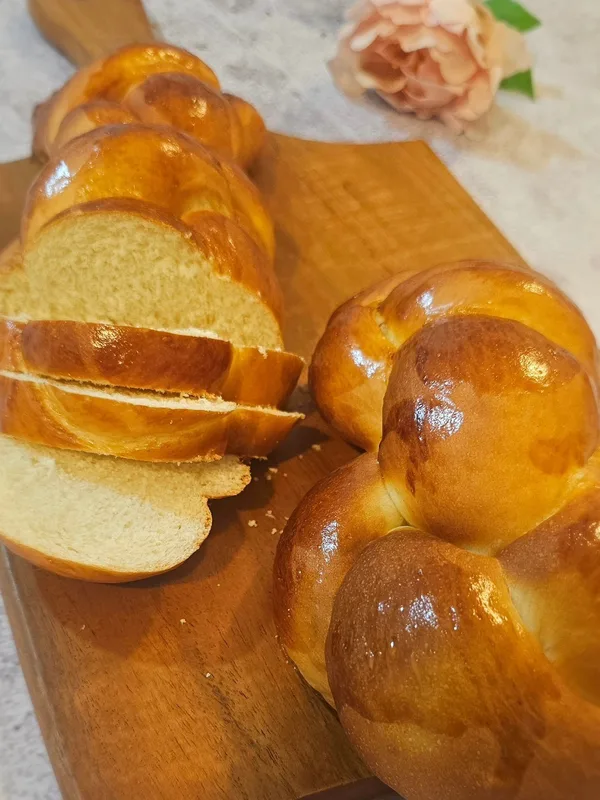 Swiss Braided Zopf Bread