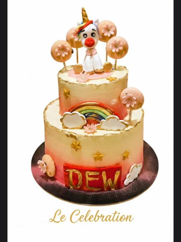 Dreamy Pastel Unicorn Cake