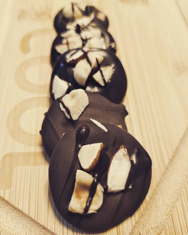 Dark Chocolate Nut Discs