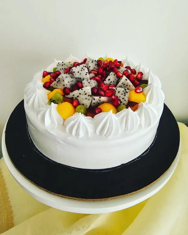 Exotic Fresh Fruit Cake