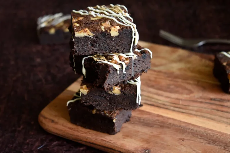 Chocolate Walnut Fudge Brownies