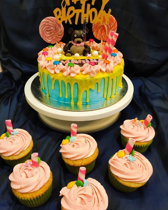 Candy Carnival Theme Cake